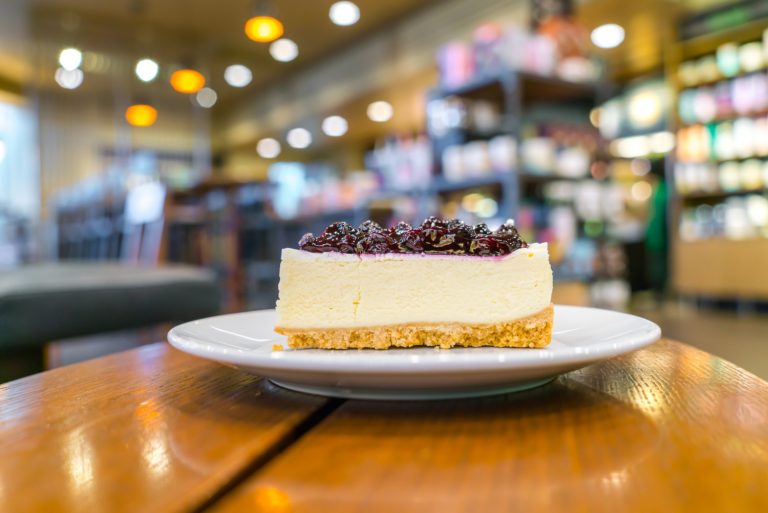 Blueberry Café Cheesecakes